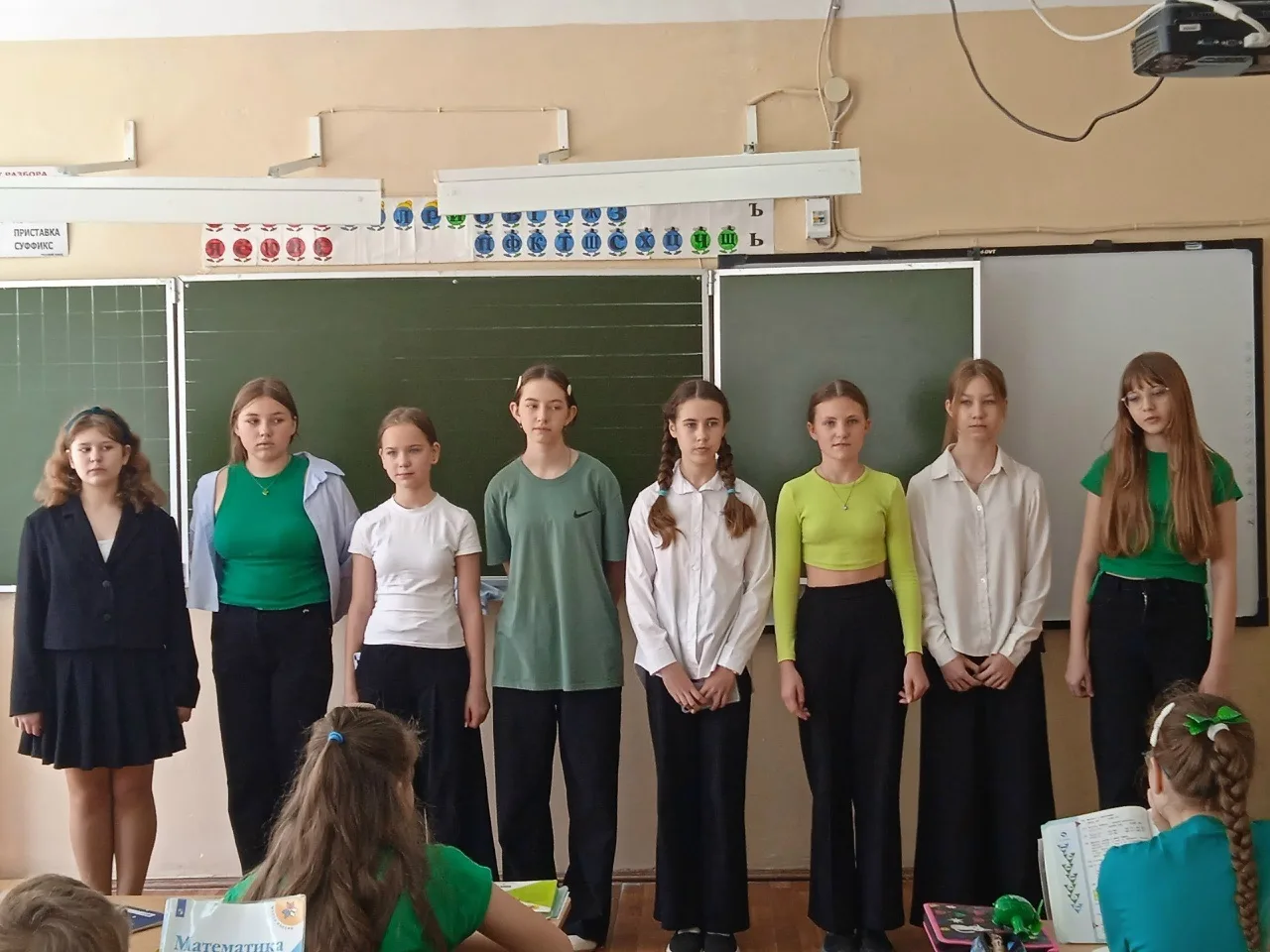 💞Ученики пятых классов поделились с четвероклассниками своими впечатлениями от учебы.
