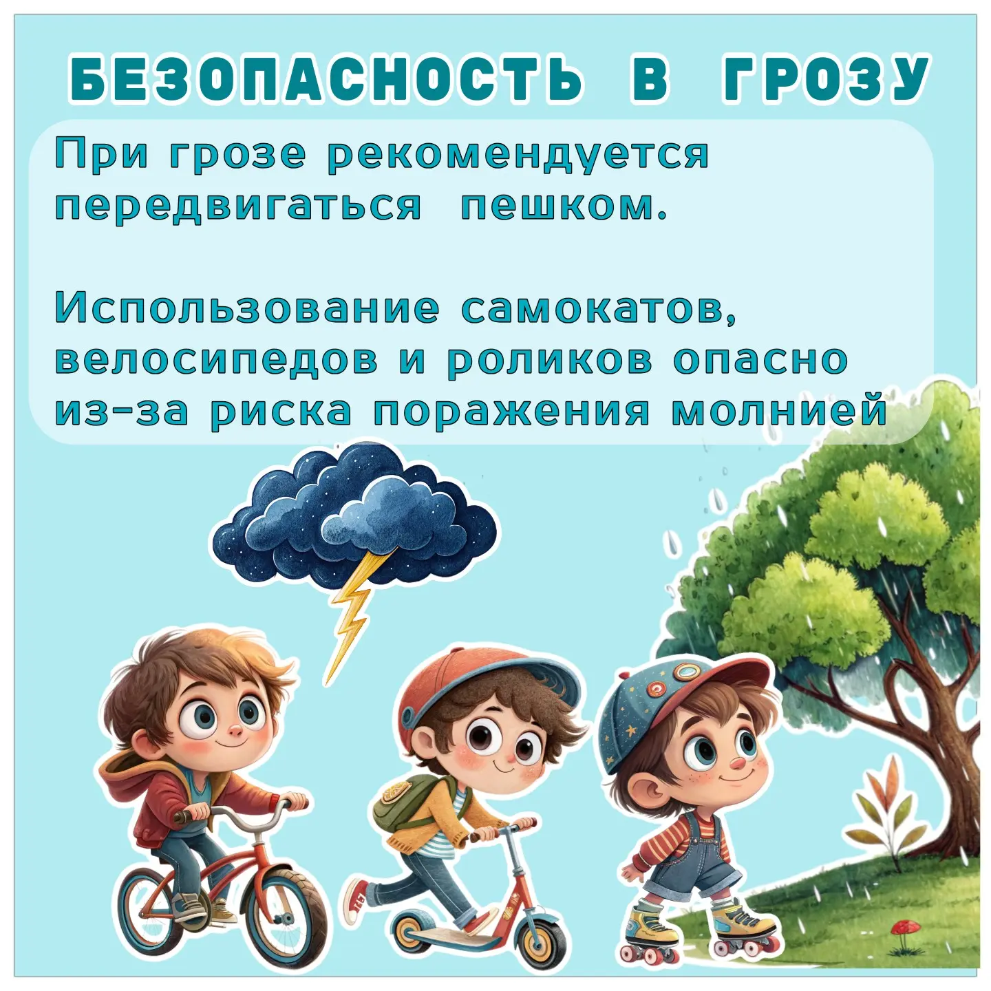 🌩 Летние дни приносят с собой не только жару, но и всё более частые грозы. Мощные раскаты грома и м