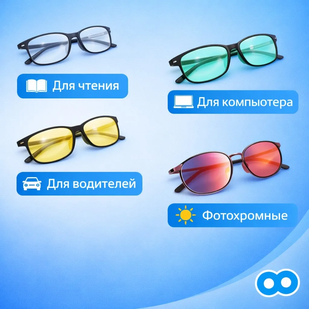 😎Виды оптических линз😎