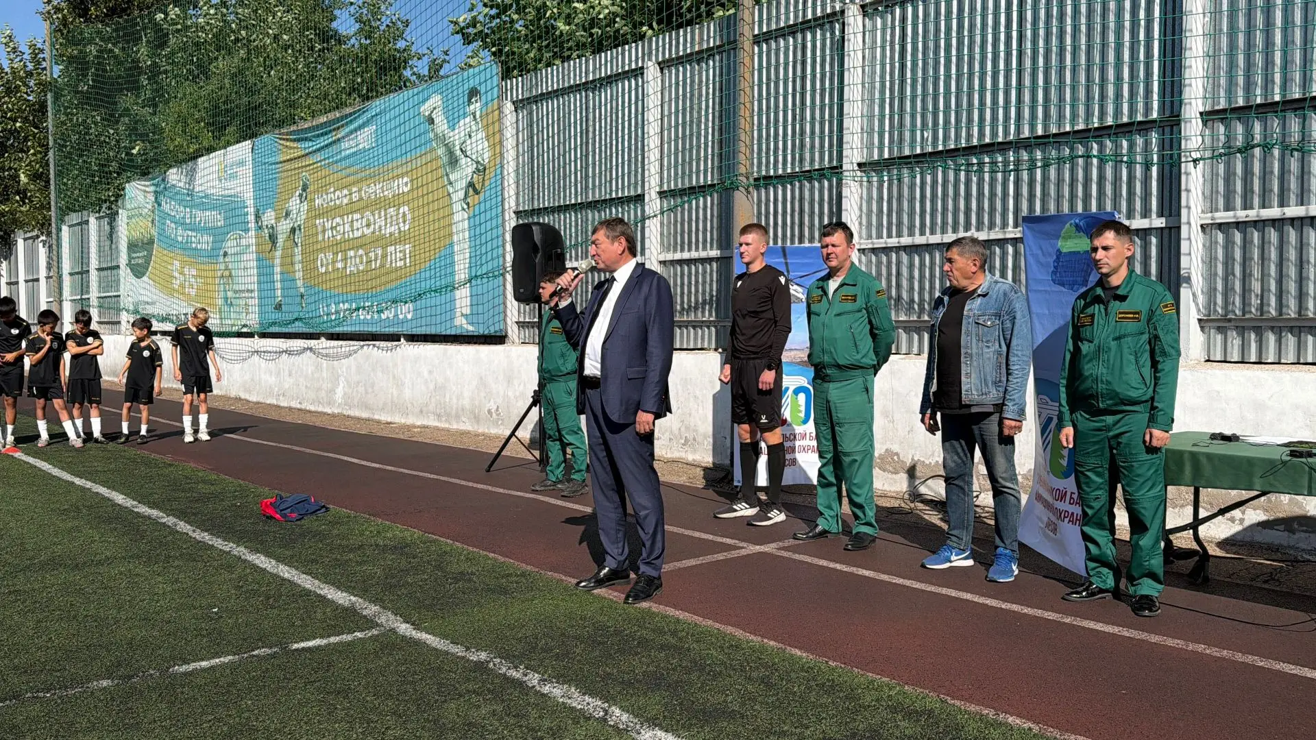 ⚽️На стадионе спортивного центра "Юность" стартовал ежегодный турнир по футболу среди д...