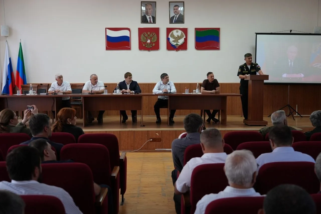 🗒Территориальный центр занятости населения г. Каспийск приняли участие в совещание по ...