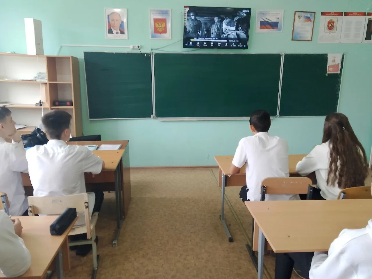 📣В рамках реализации воспитательных мероприятий в нашей школе обучающиеся приняли участие в просмотр