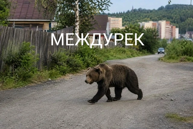 ‼️Угроза сохраняется: в Междуреченске из-за выхода медведей к городу и поселкам культур...