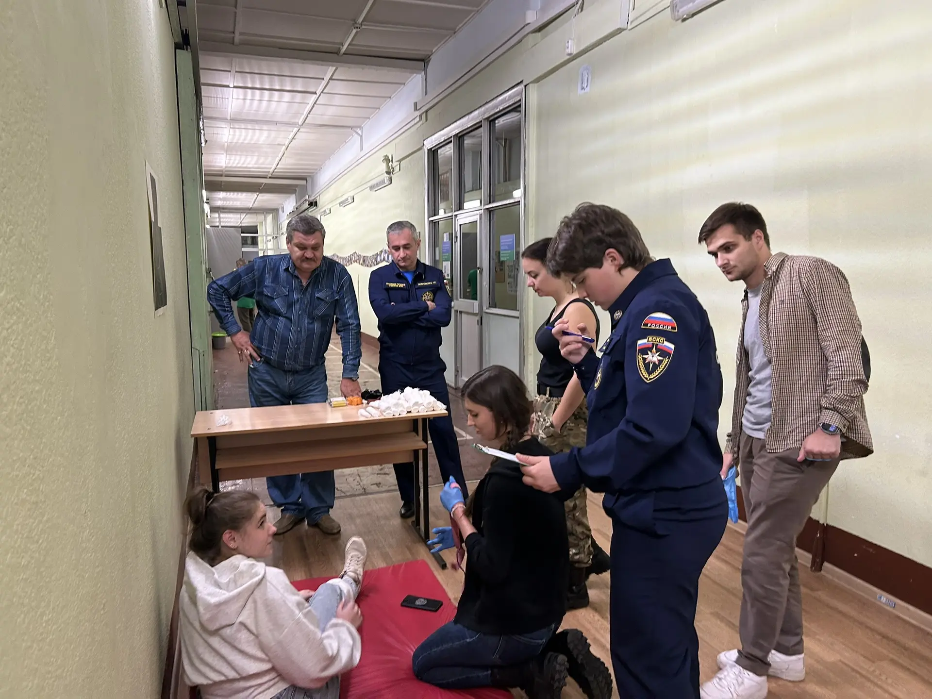 Дружина РУДН прошла аттестацию на добровольцев‑спасателей ВСКС