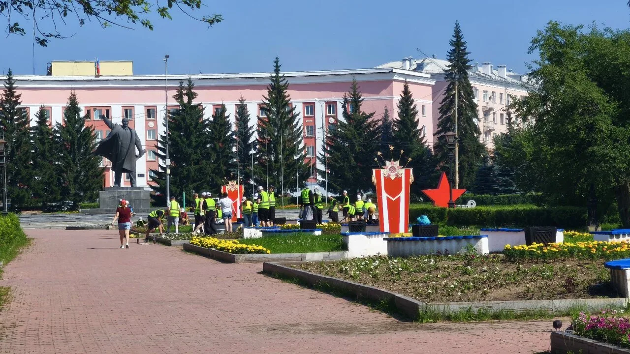 Городская площадь. ❤🌺🌺🌺
