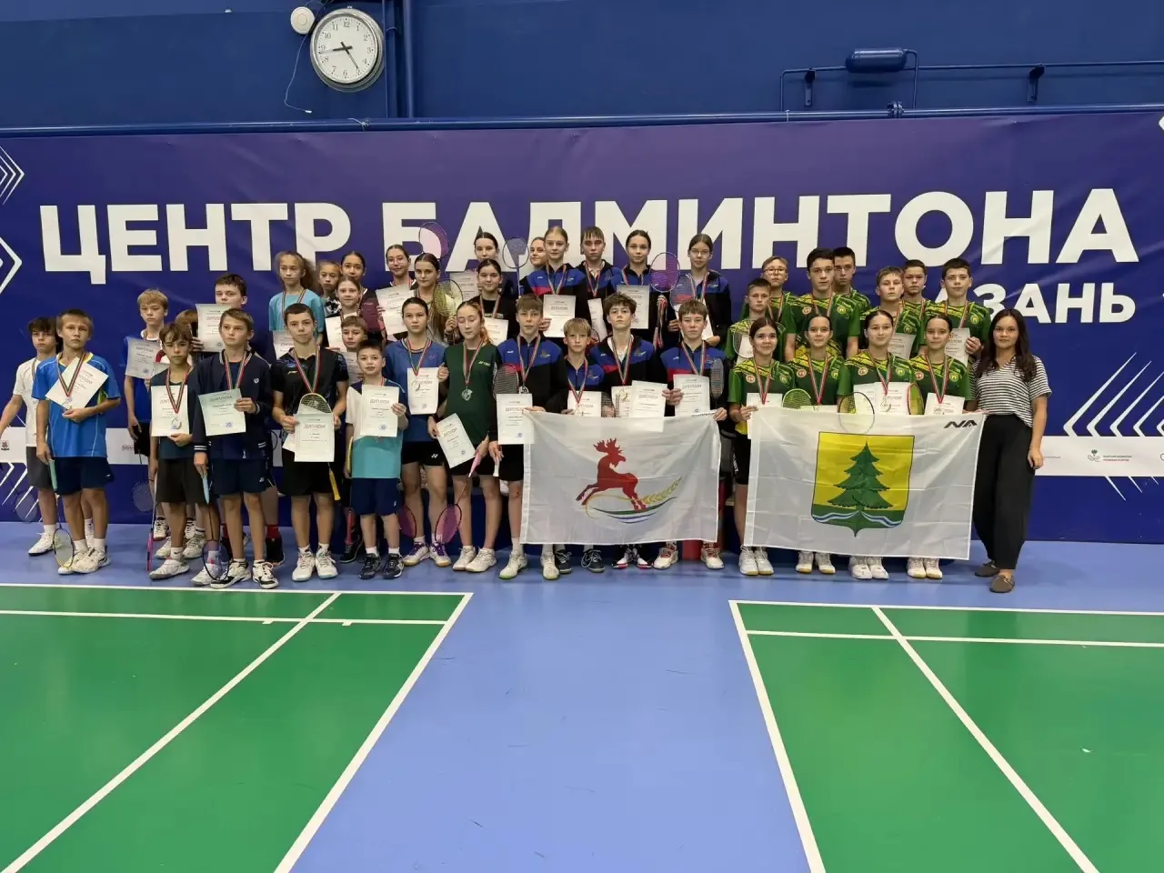 🏸 Первенство Республики Татарстан по бадминтону до 15 лет