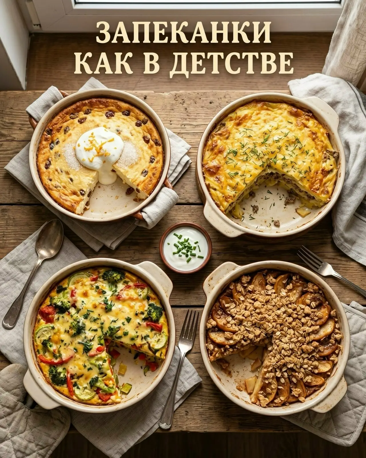 Такие запеканки делают просто, но результат всегда радует.