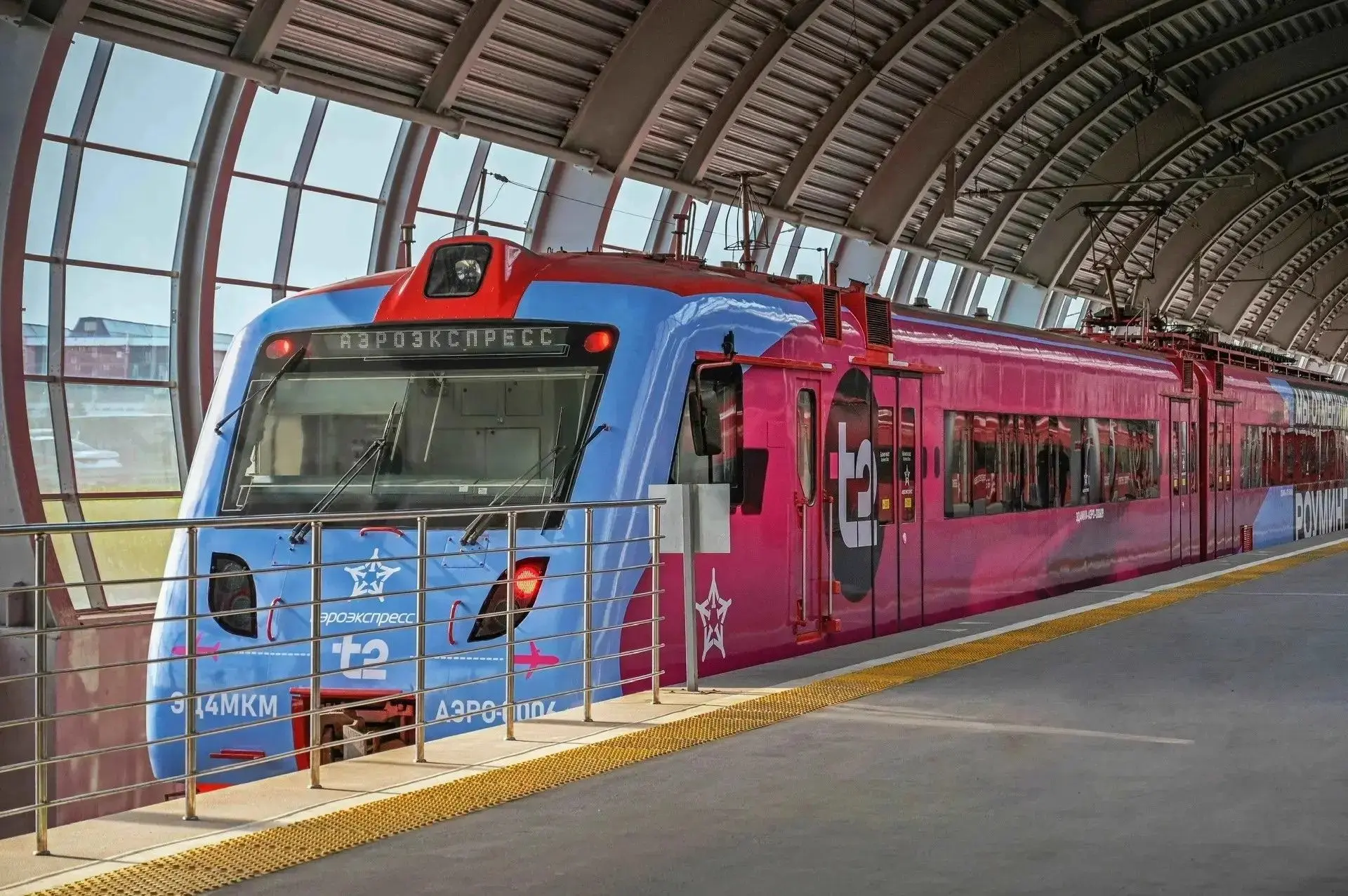 🚂 Каждый наш поезд уникален — сегодня представляем один из наших составов, который курсирует на Дом
