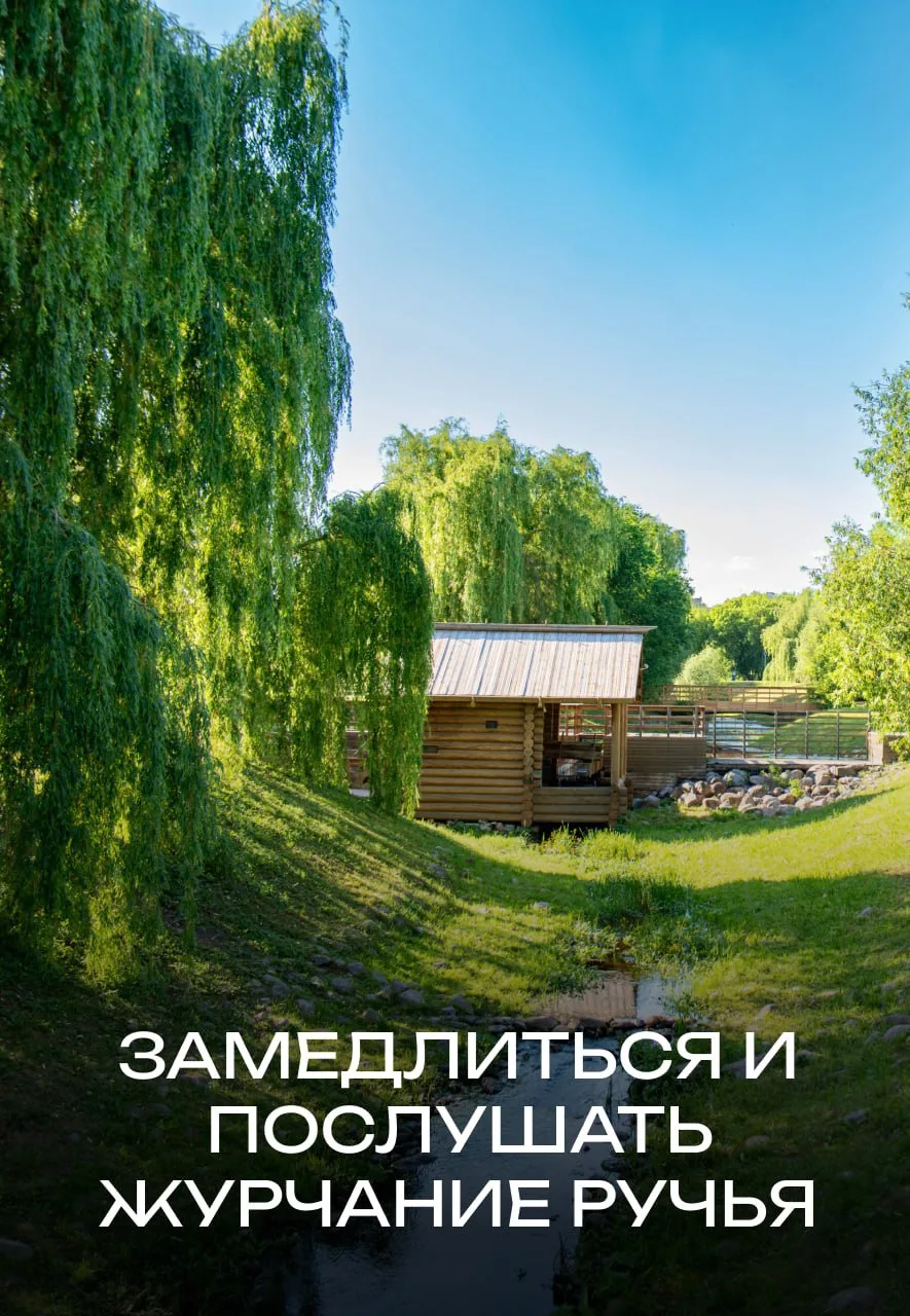 Город вечно торопит: «Скорее, успевай». А иногда хочется сделать паузу. И отличное для ...