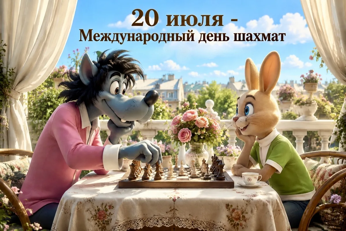 С Международным днём шахмат!

Друзья, пусть сложные ситуации случаются только на шахматной доске, 