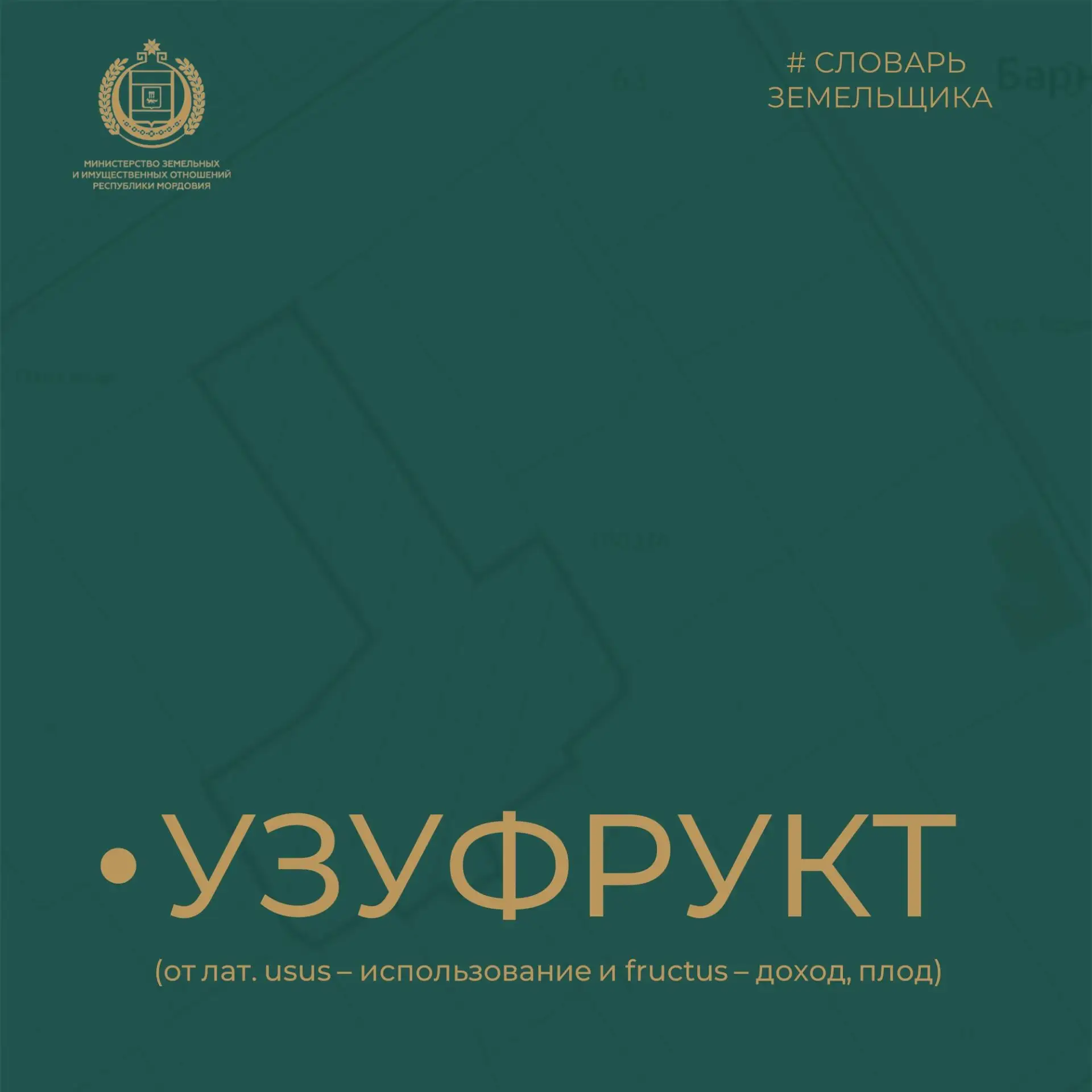 Что такое УЗУФРУКТ?