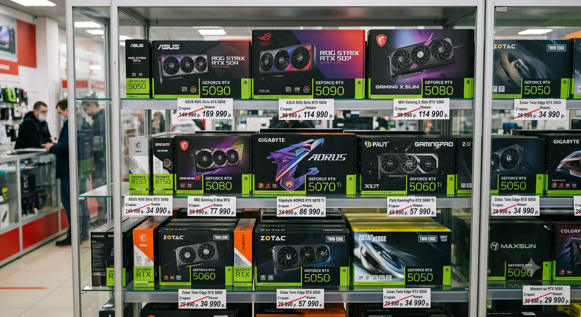 nVidia подняли цены на видеокарты в Китае - Colorful/MSI подорожали на 8-14%.

Стоимость карт растет