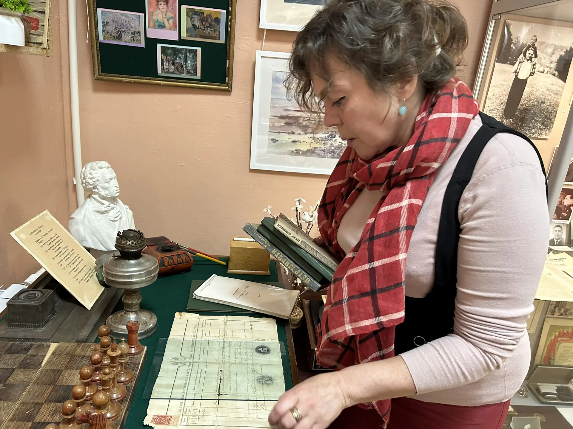 В городе Уварово Тамбовской области с историческим визитом побывала праправнучка знамен...