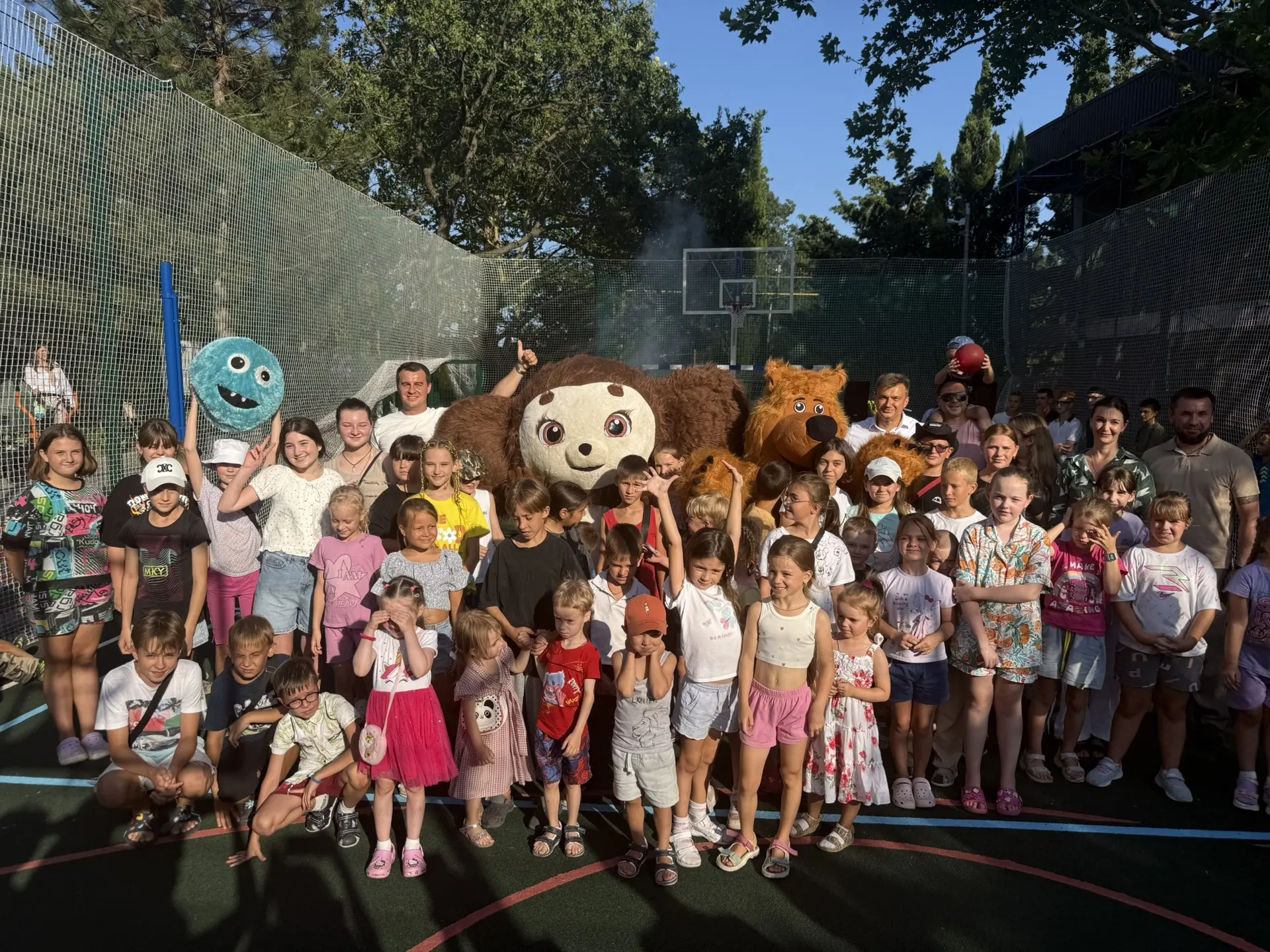🤩Яркое открытие игровой и спортивной площадки в Массандре на улице 16 апреля 1944 года. Пространств