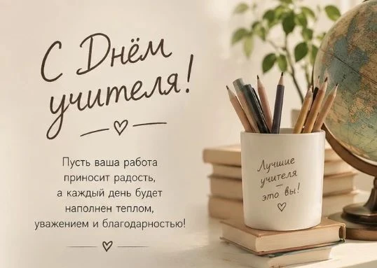 🎉 С Днём учителя! 🎉