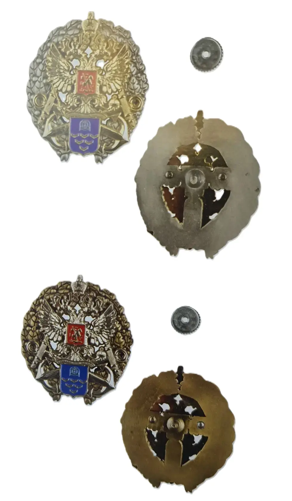 СИМВОЛЫ МАКАРОВКИ: Знак «135 лет ГМА» (№17, №18)