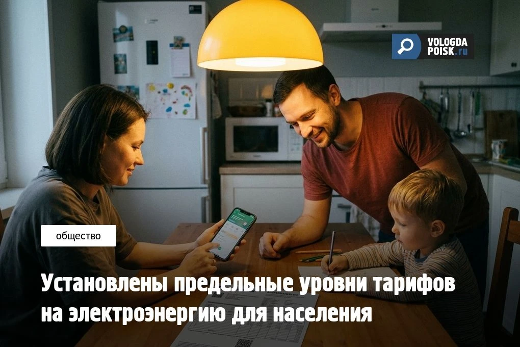 Установлены предельные уровни тарифов на электроэнергию для населения