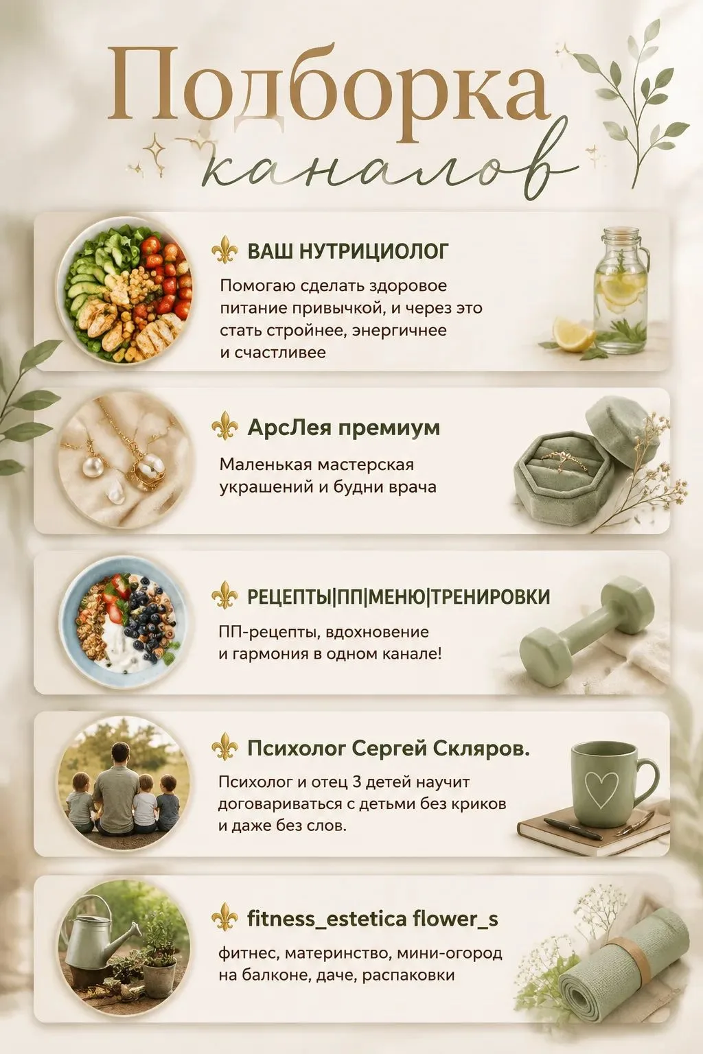 Собрали для вас любимую подборку каналов, которые сделают вашу ленту по-настоящему живой и интересно