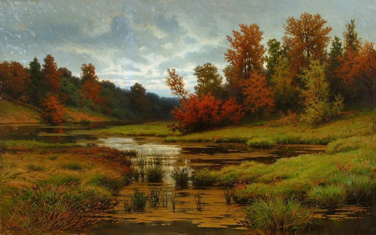 "Ранняя осень", 1890