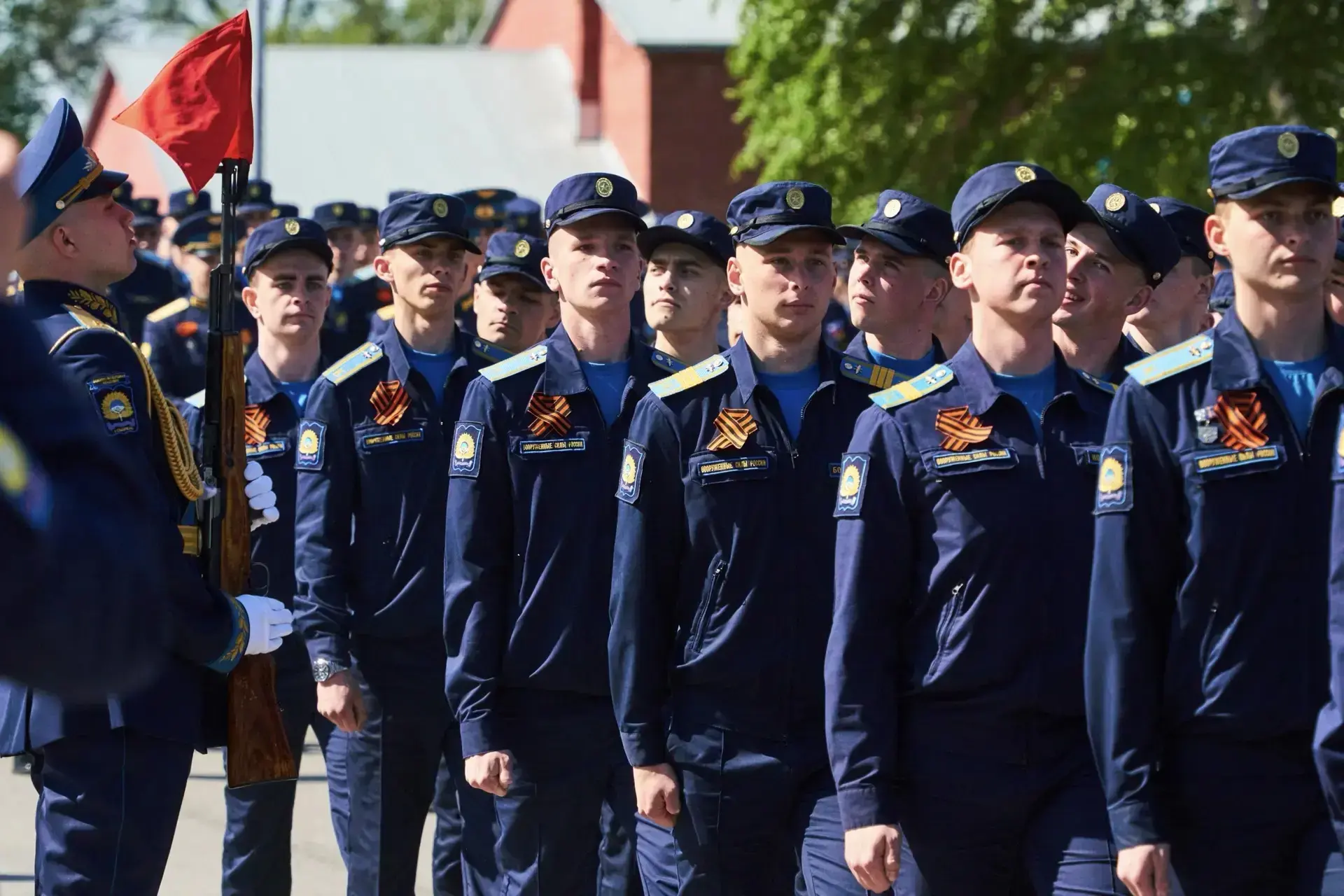 🇷🇺 Кадеты «Юный патриот» — участники Парада Победы!  9 мая на строевом плацу Сызранского высшего вое