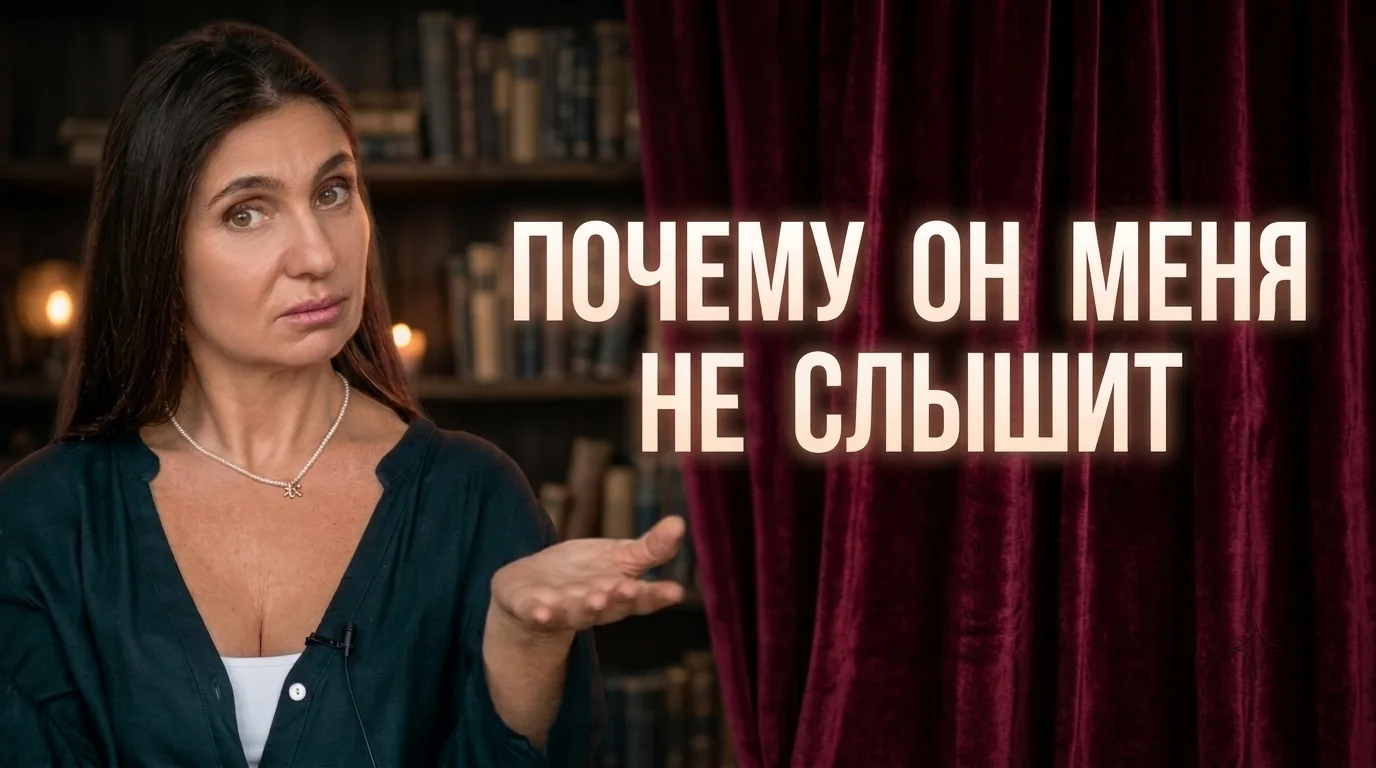 Эфир «Почему партнер вас не слышит» совсем скоро начнется ❤️