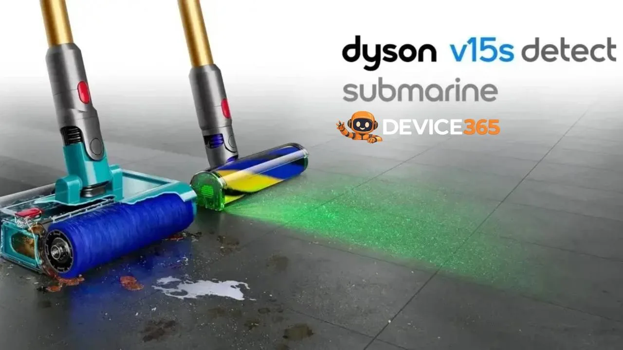 🌀 Dyson V15s Detect Submarine SV47 — первый пылесос Dyson, который одновременно пылесо...