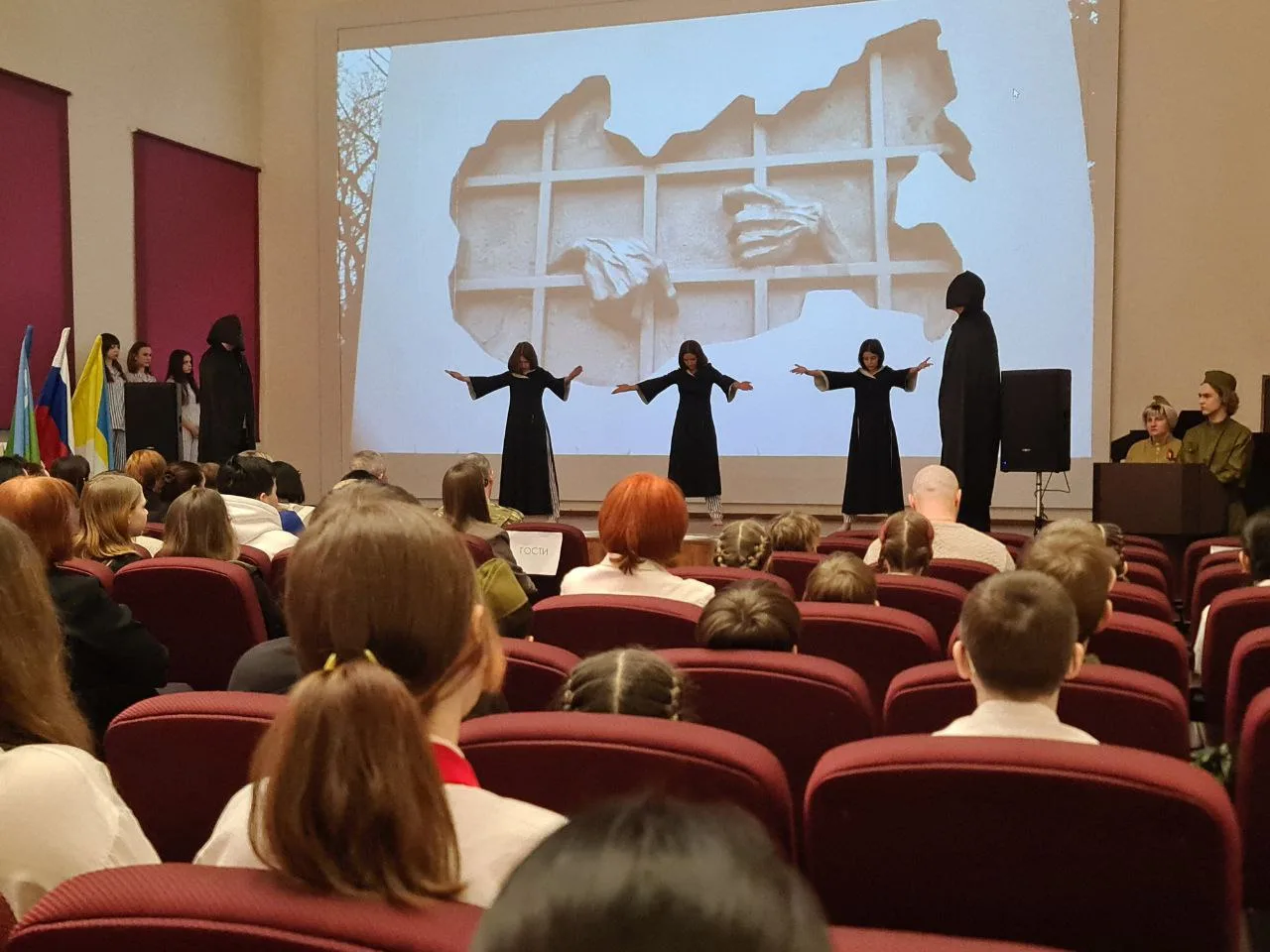 Сегодня в нашей школе состоялось очень значимое торжественное мероприятие ⭐- закрытие месячника обор
