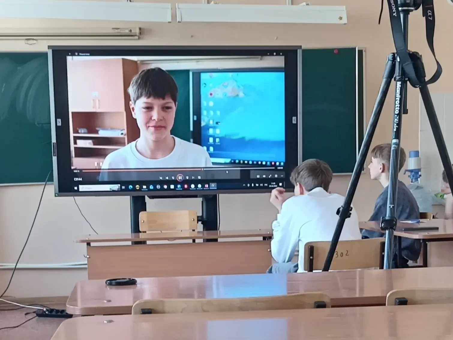 На каникулах на базе нашей школы прошла каникулярная  профильная смена детского ТВ «Медиаквант 22» т