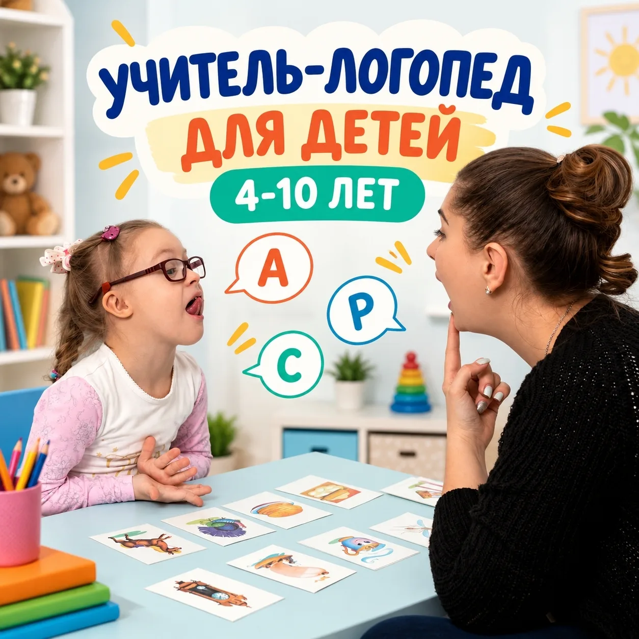 ПРИГЛАШАЕМ НА ЗАНЯТИЯ С УЧИТЕЛЕМ-ЛОГОПЕДОМ