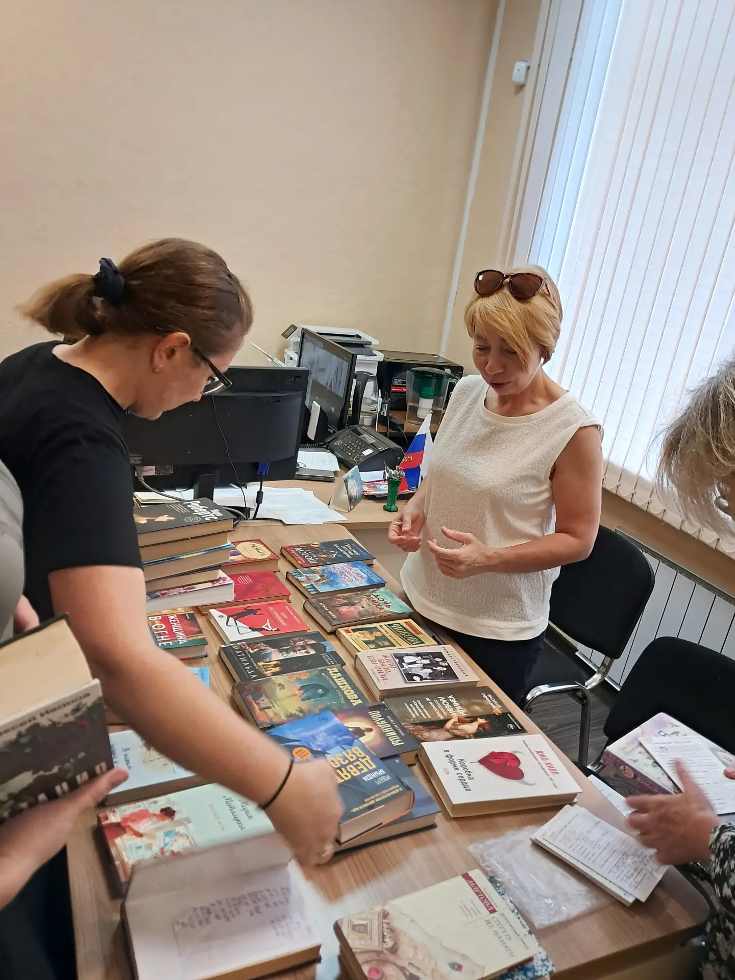 Женский клуб «Карамелька»
встретился с клубом «Книжный десант».

9 июля 2026 года Качканарский центр