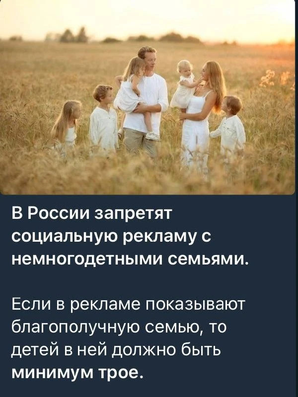 С 1 ноября россияне, имеющие менее 3 детей, будут выплачивать налог на малодетстность, ...