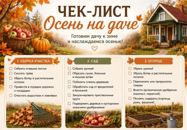 Готовим дачу к зиме