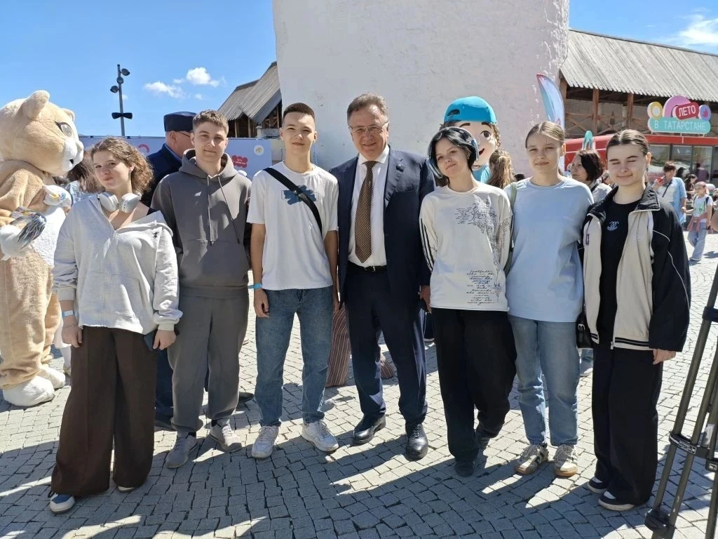 1 июня 2026 года, в Международный день защиты детей, во дворе Присутственных мест Казан...