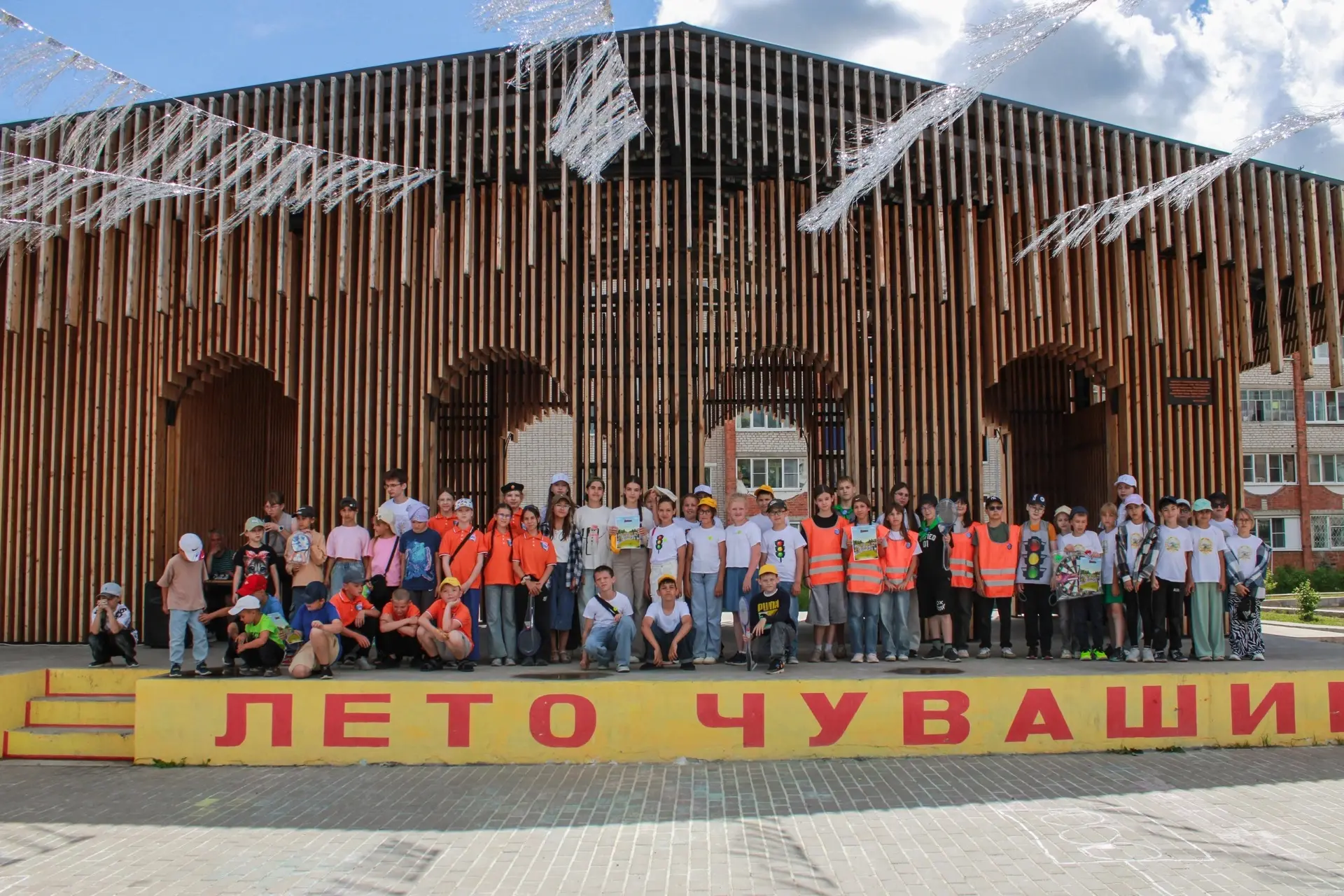 Сегодня в парке «12 путей» состоялось познавательное мероприятие для воспитанников пришкольных лагер