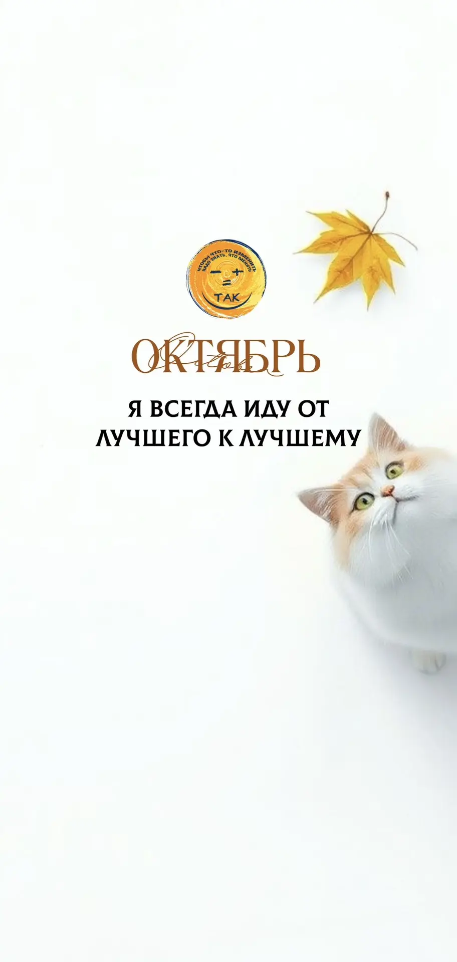 Новый месяц — новое настроение ❤️