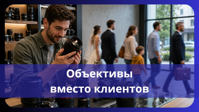 КАМЕРА ЗА 300 000 ₽ НЕ ПРИНЕСЁТ ВАМ КЛИЕНТОВ