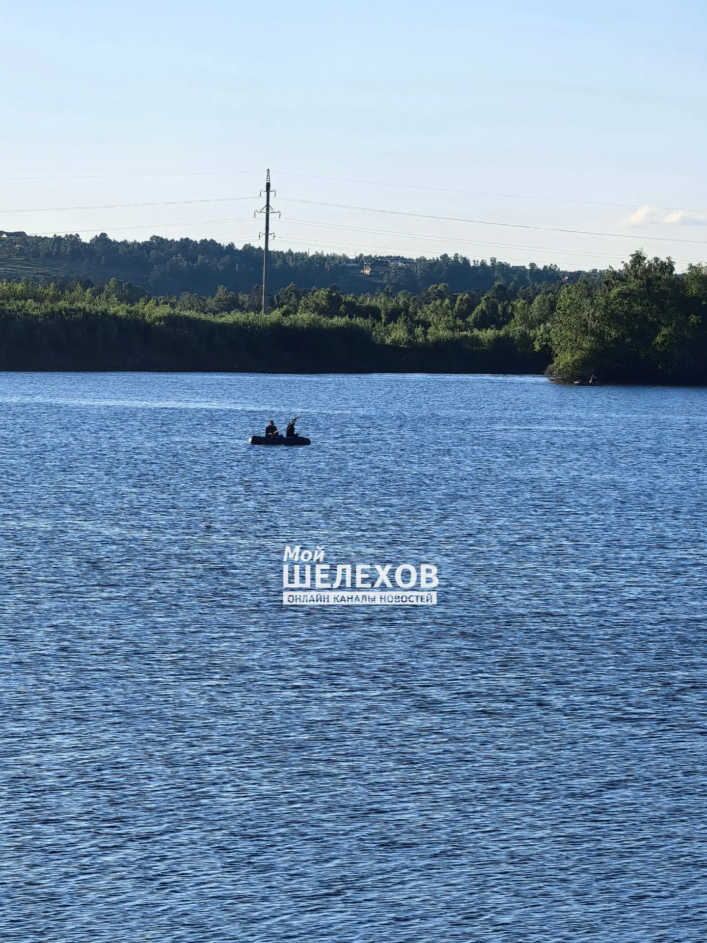 Немного вечерней идиллии шелеховских карьеров и утиного семейства