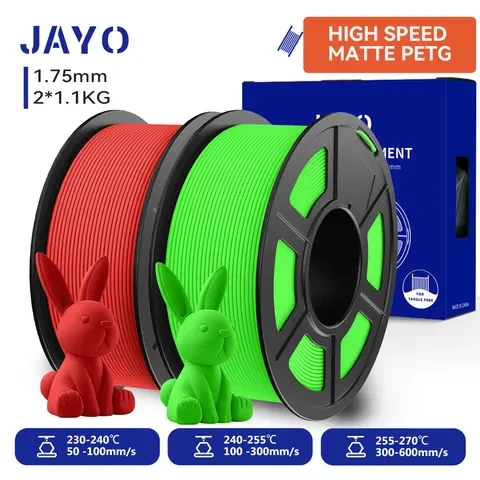 Матовый PETG от JAYO — это когда скорость не в ущерб качеству 🔥 Детали получаются с бл...