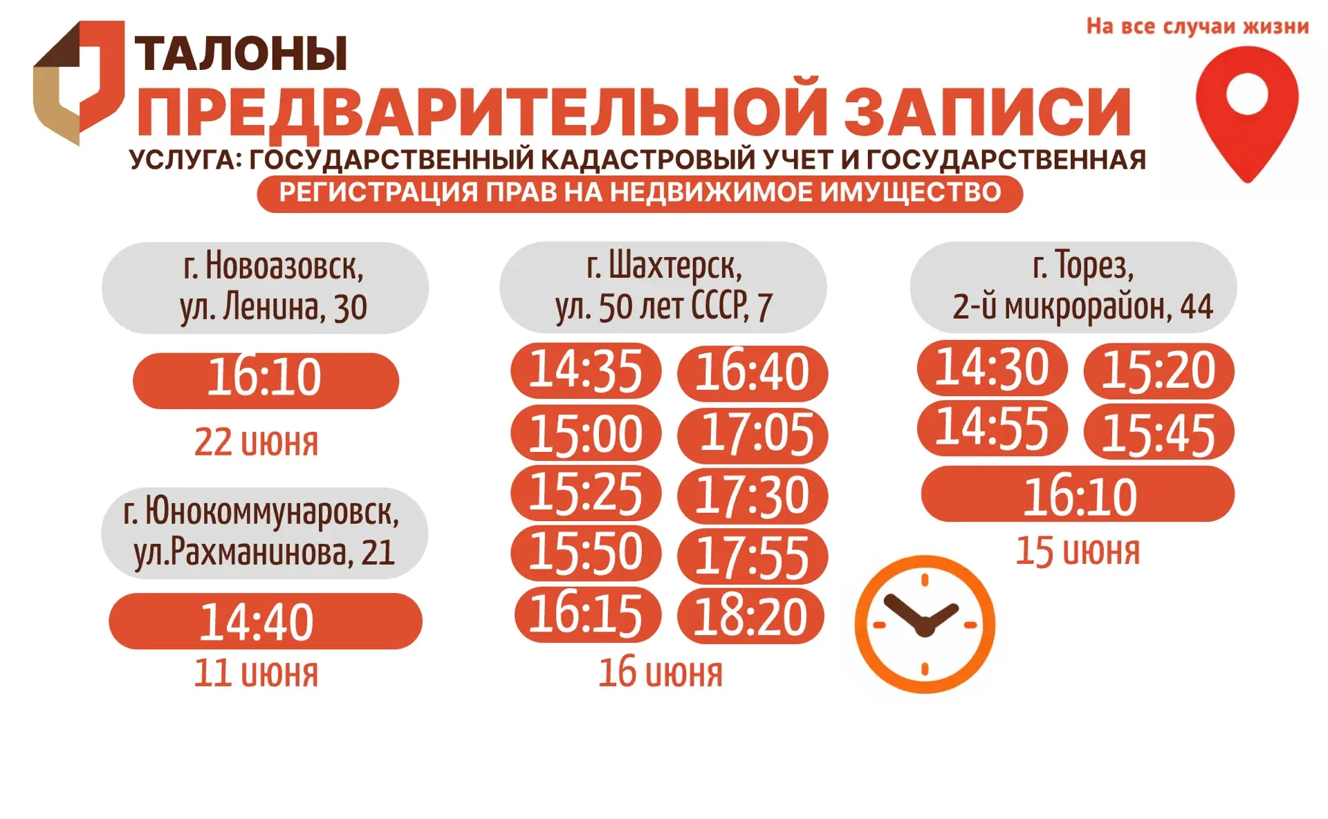 Актуальное наличие талонов в настоящий момент в разных отделениях МФЦ📍
🏠Услуга: Государственный ка