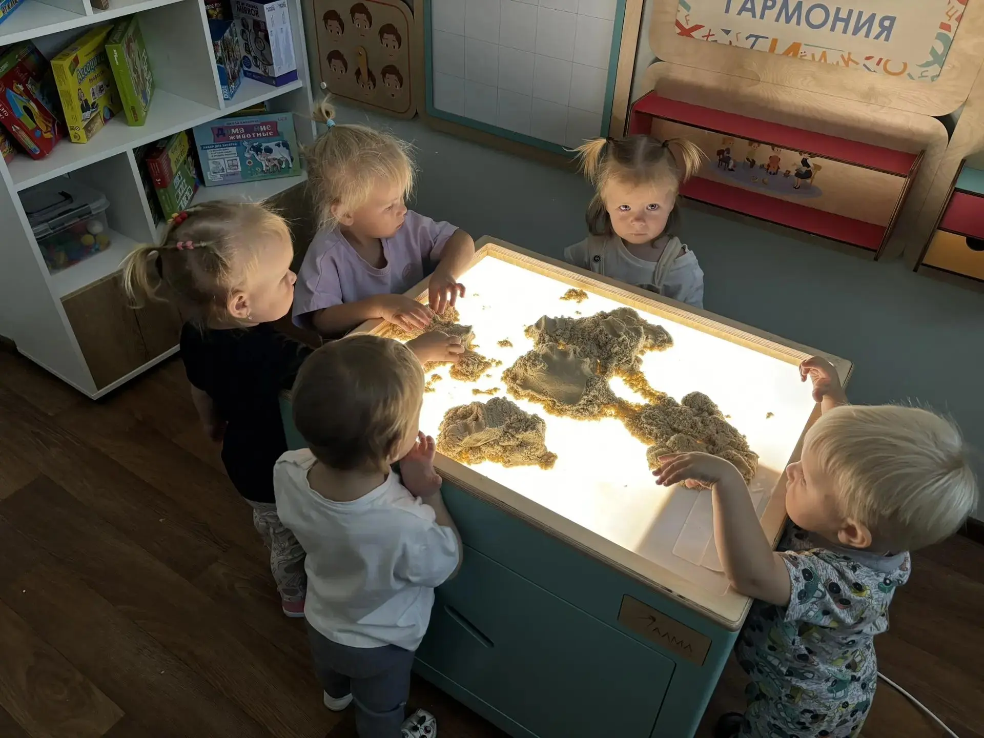 🍁 Дополнительная образовательная деятельность «Песочные чудеса» в группе «Капельки»🍁