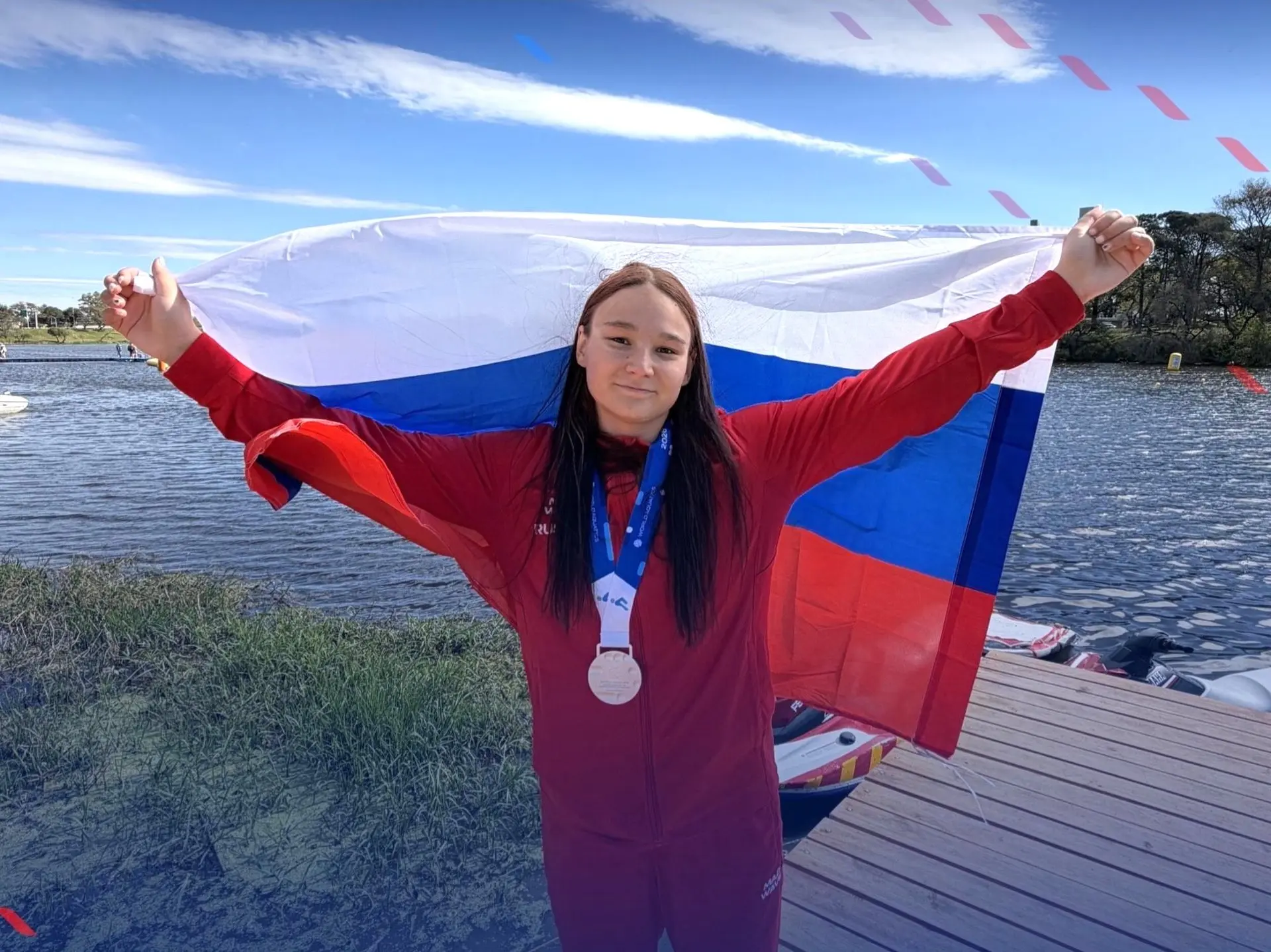 🏊 Волгоградка Полина Козякина завоевала «серебро» первенства мира по плаванию на откры...