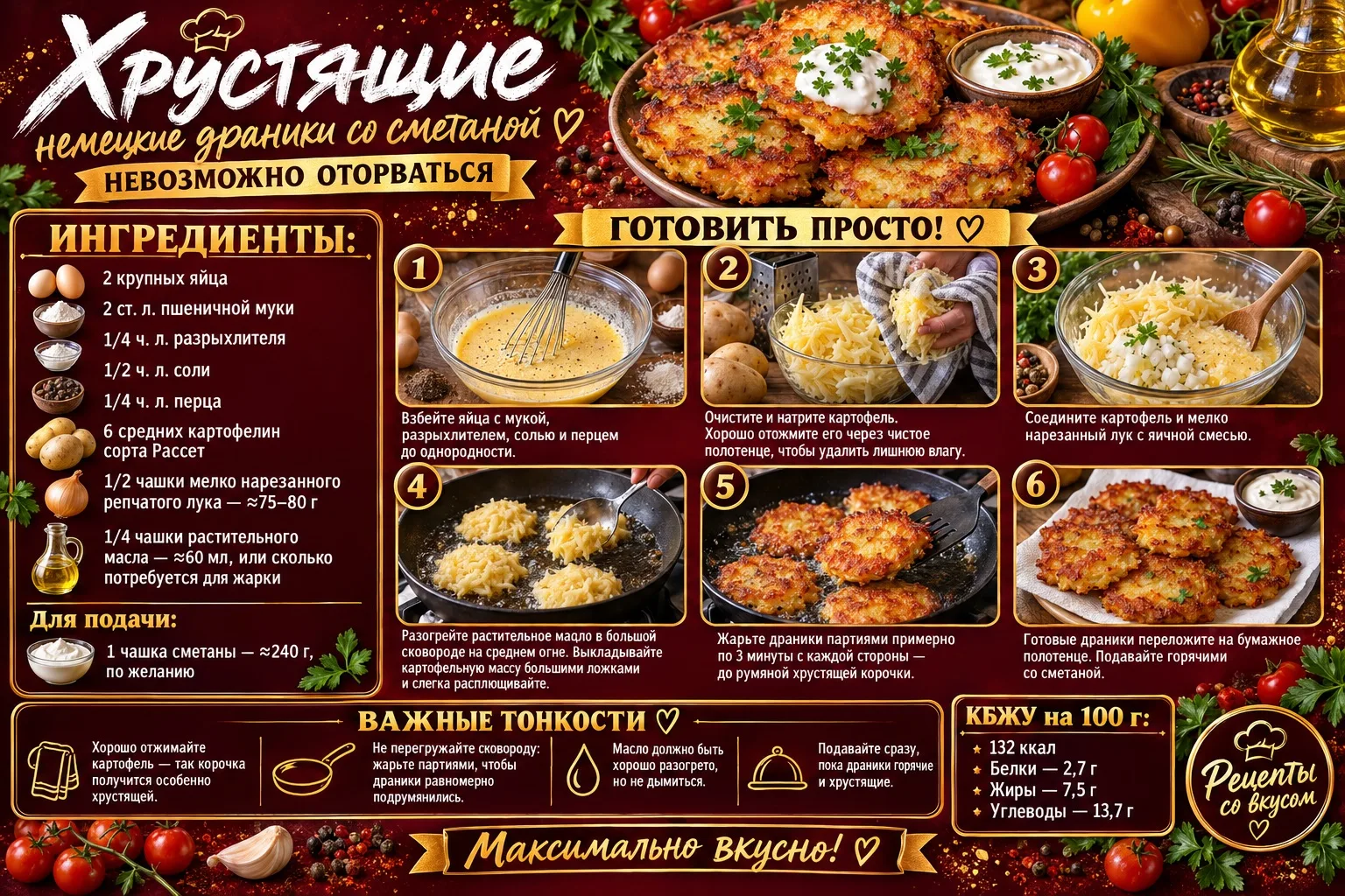 Драники не только белорусские