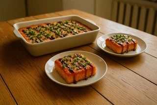 🎌 Запечённый суши-торт дома — как из доставки, только вкуснее! 🍣🔥
