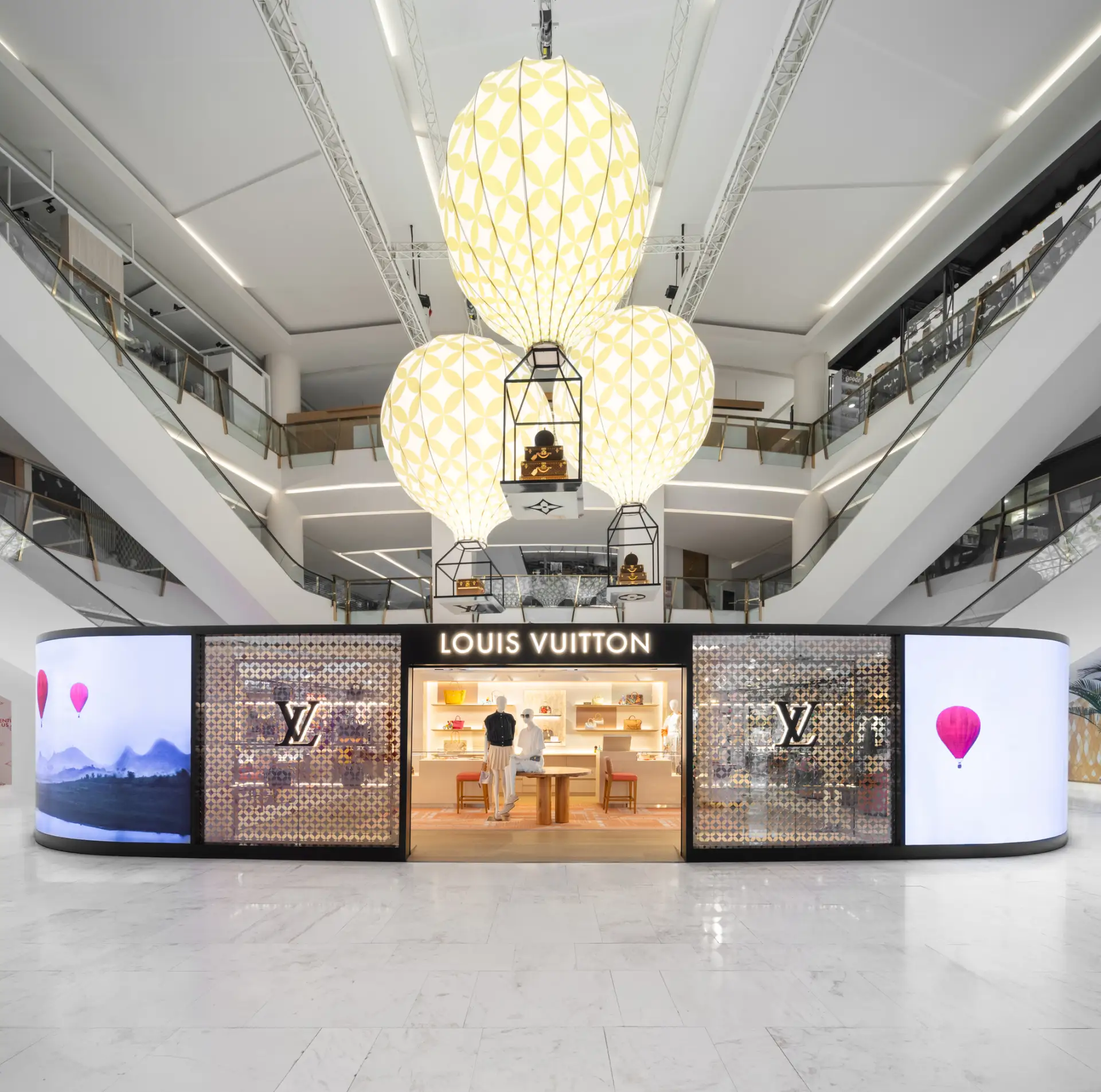 Поп ап Louis Vuitton, Бангкок 🇹🇭