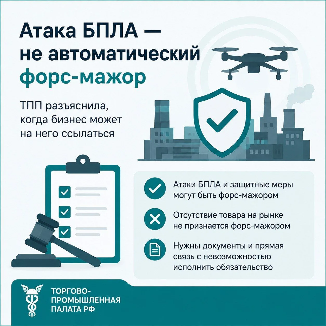 ⚠️ Атака БПЛА — не автоматический форс-мажор