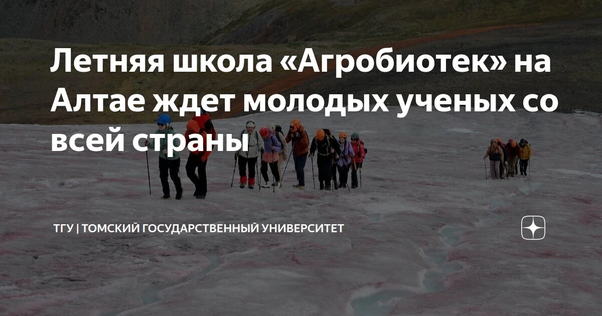 Летняя школа агробиотехнологий на Алтае — место, где наука встречается с горами.