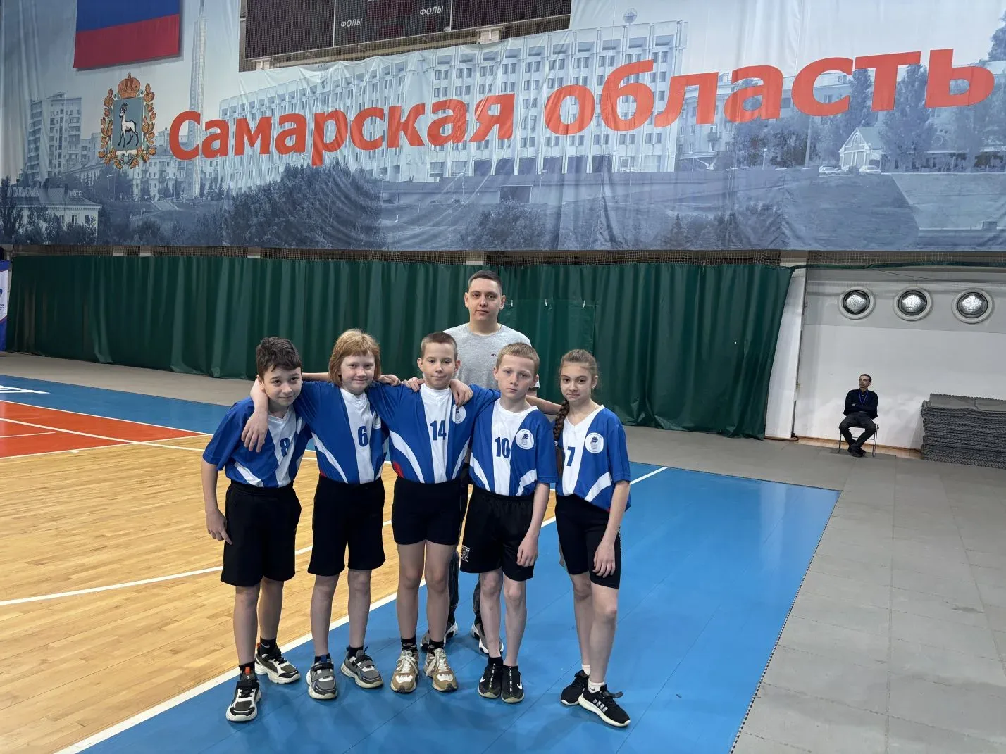 Сборная команда по тэг-регби школьного спортивного клуба «Аврора» МБОУ «Школа № 121» г.о. Самара при
