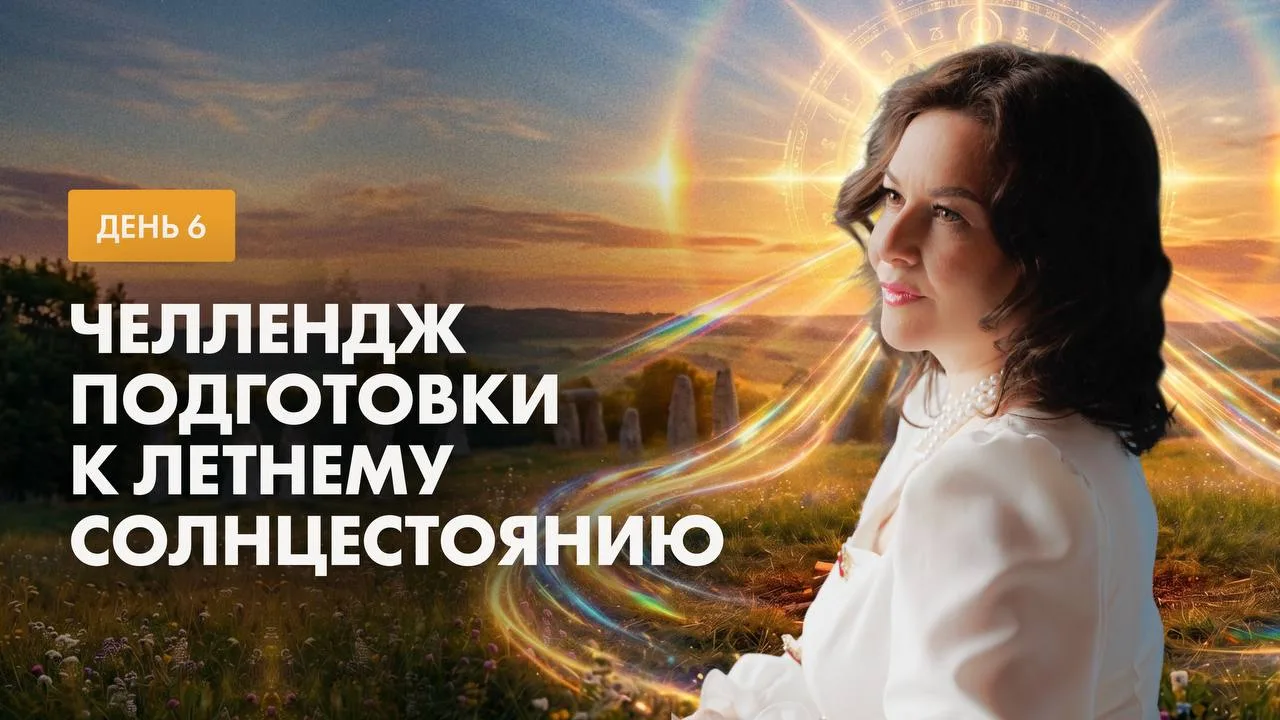 ЧЕЛЛЕНДЖ ЛЕТНЕГО СОЛНЦЕСТОЯНИЯ — ДЕНЬ 6 💫

За эти дни мы уже посмотрели на тело, энергию, эмоции, м