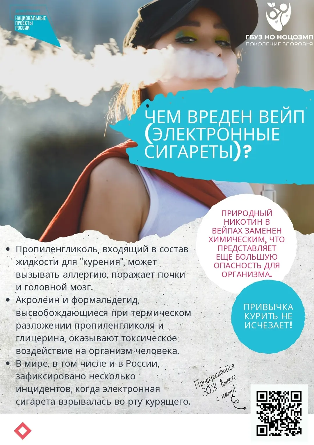 Вейпы, или электронные сигареты, за последние десятилетия стали неотъемлемым атрибутом ...