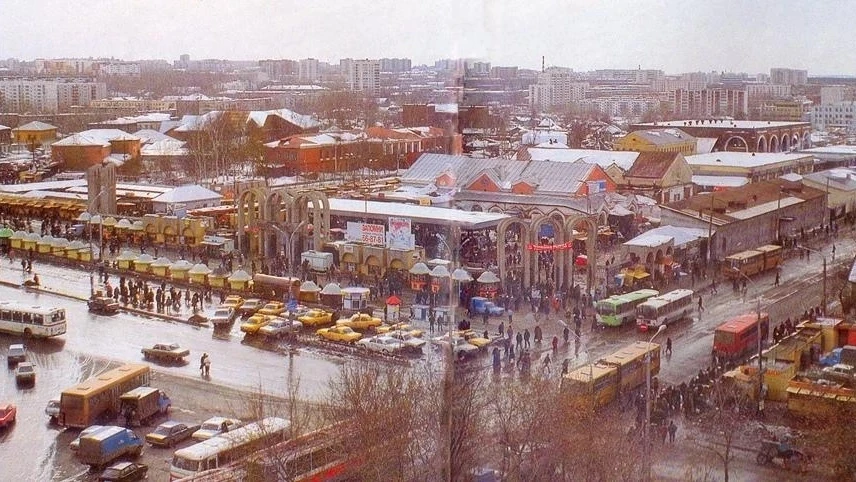 Панорама Центрального колхозного рынка